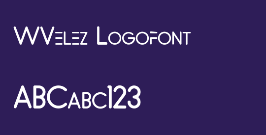 WVelez Logofont