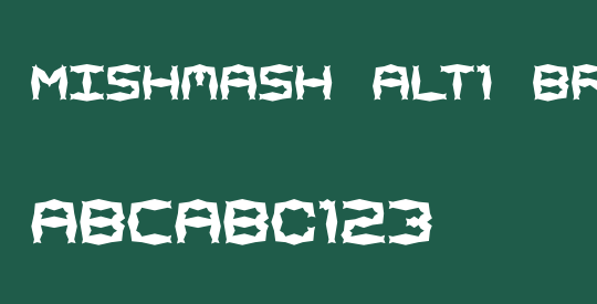Mishmash ALT1 BRK