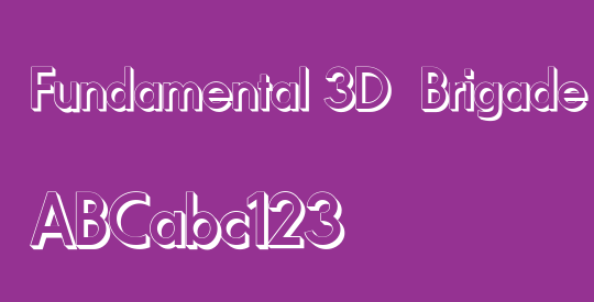 Fundamental 3D  Brigade
