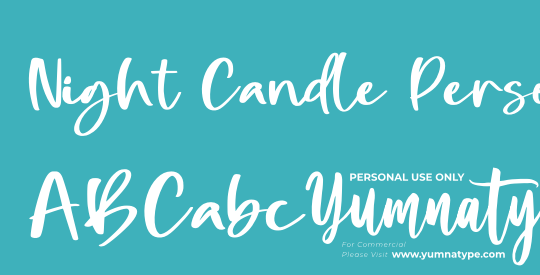 Night Candle Personal Use