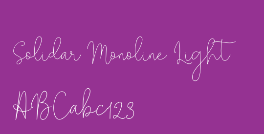 Solidar Monoline Light