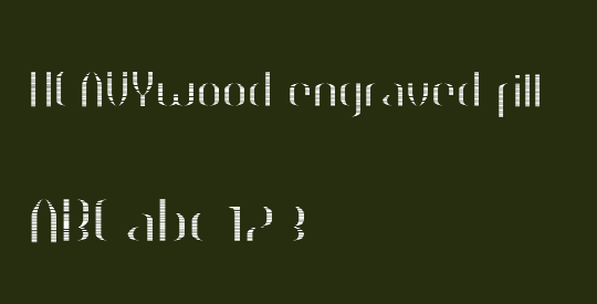 HEAVYwood engraved fill