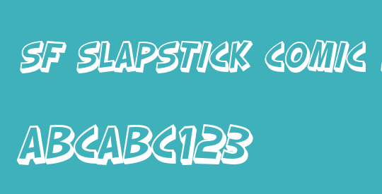 SF Slapstick Comic Shaded