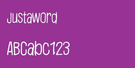 Justaword