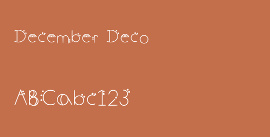 December Deco