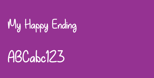 My Happy Ending