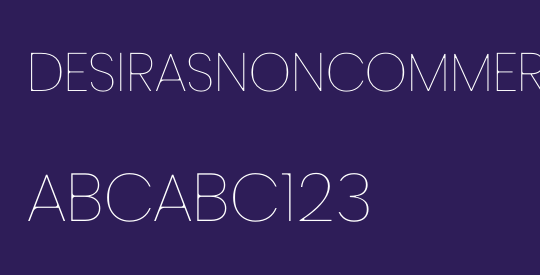 DesirasNonCommercial