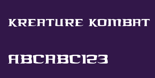 Kreature Kombat Condensed