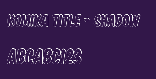 Komika Title - Shadow