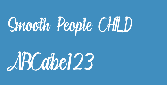 Smooth People CHILD