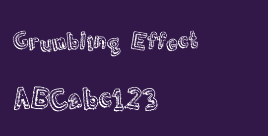 Grumbling Effect