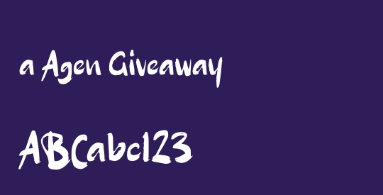 a Agen Giveaway
