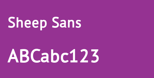 Sheep Sans