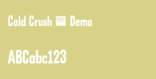 Cold Crush - Demo