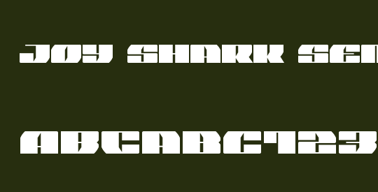 Joy Shark Semi-Condensed