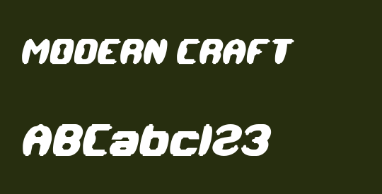 MODERN CRAFT