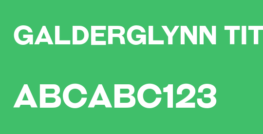 Galderglynn Titling