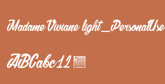 Madame Viviane light_PersonalUseOnly