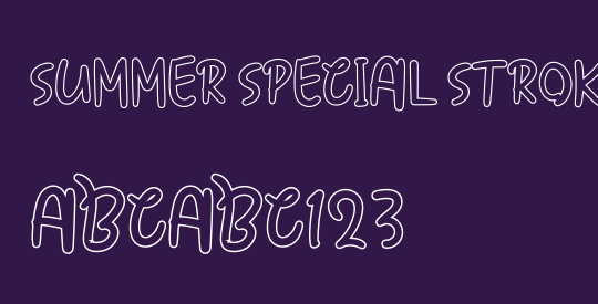 Summer Special Strok