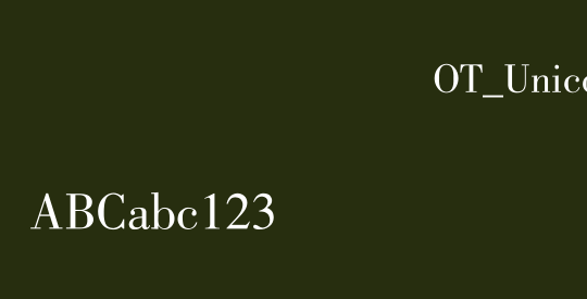 方正蒙文正写体OT_Unicode