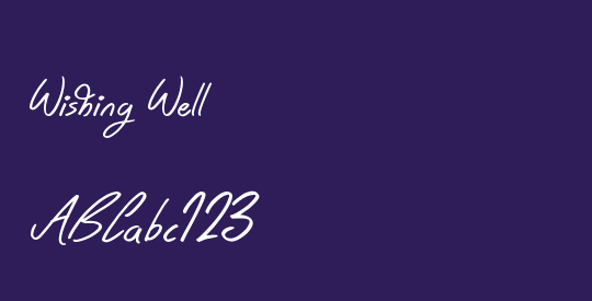 Wishing Well