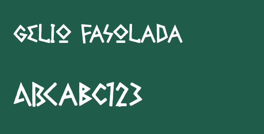 Gelio Fasolada