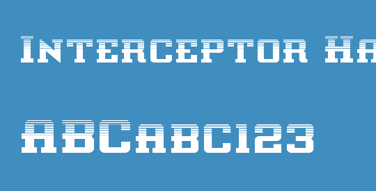 Interceptor Halftone