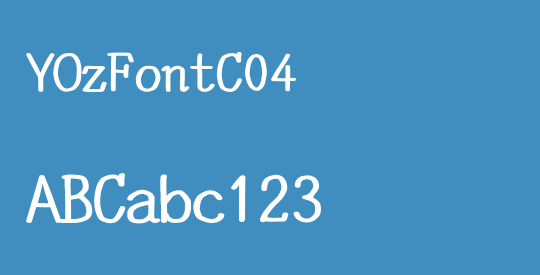 YOzFontC04