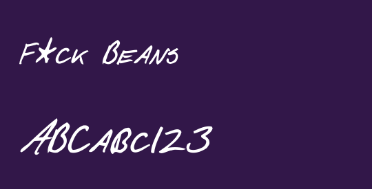 F*ck Beans