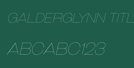 Galderglynn Titling