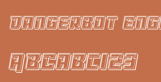 Dangerbot Engraved