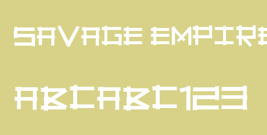 Savage Empire