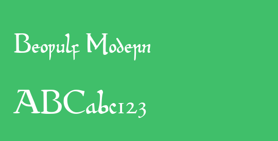 Beowulf Modern