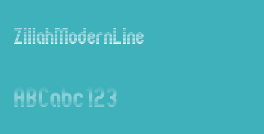 ZillahModernLine