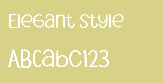 Elegant Style