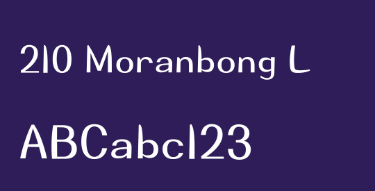 210 Moranbong L