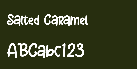 Salted Caramel