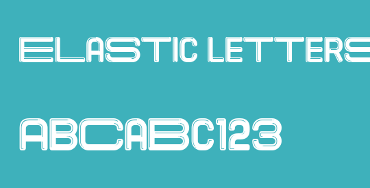 Elastic Letters Book