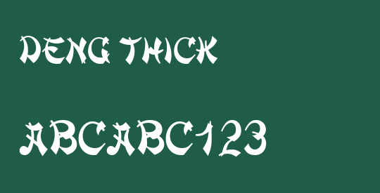 Deng Thick
