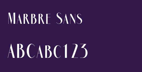 Marbre Sans