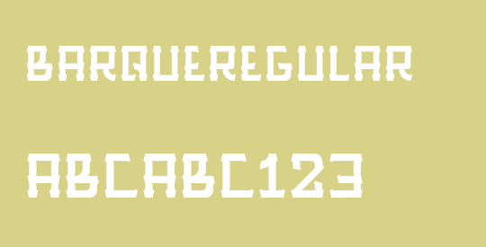 BarqueRegular
