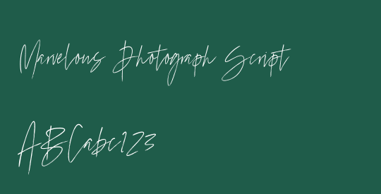 Marvelous Photograph Script