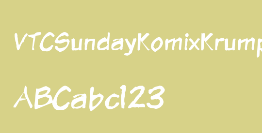 VTCSundayKomixKrumpled