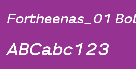 Fortheenas_01 Bold