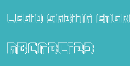 Legio Sabina Engraved