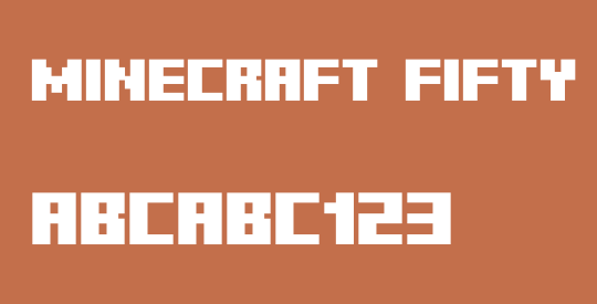 Minecraft Fifty
