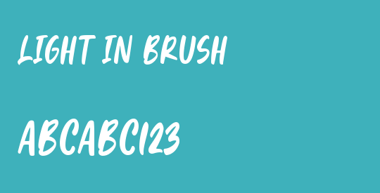 Light In Brush