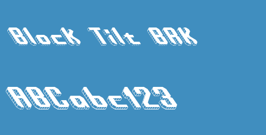 Block Tilt BRK