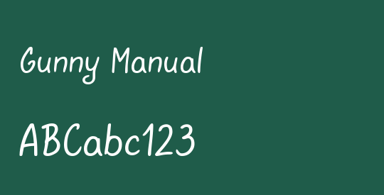 Gunny Manual