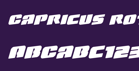 Capricus Rotated